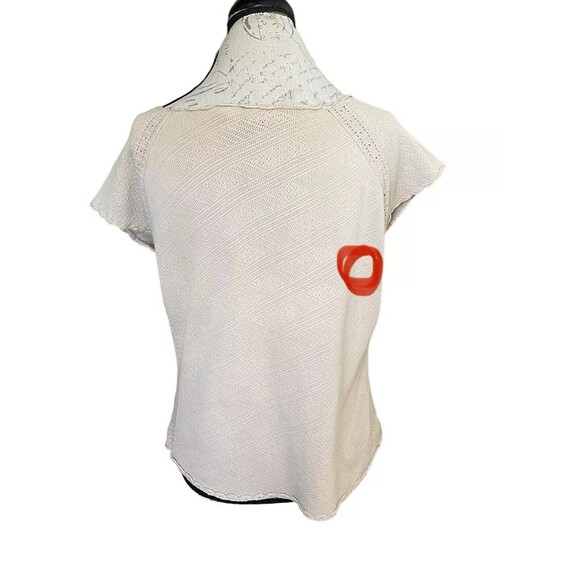 Kate Hill Womens Sweater Blouse Size Large Knit Minimalist Simple Clean Modern - Picture 12 of 12